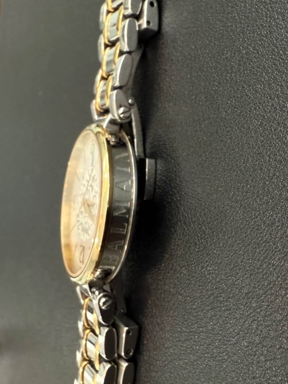 Balmain Two-Tone Ladies Bracelet Watch — Gold and Silver Accents - Picture 4 of 5